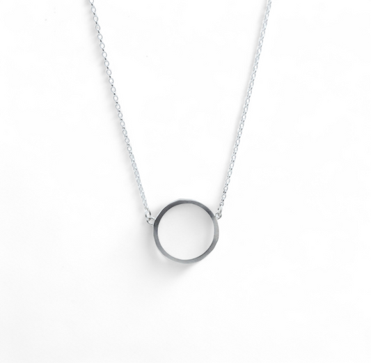 Small Ancaire Silver Necklace