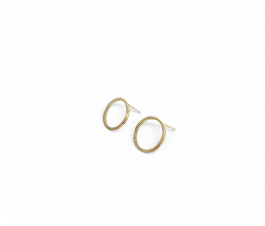 Ancaire Yellow Gold Studs
